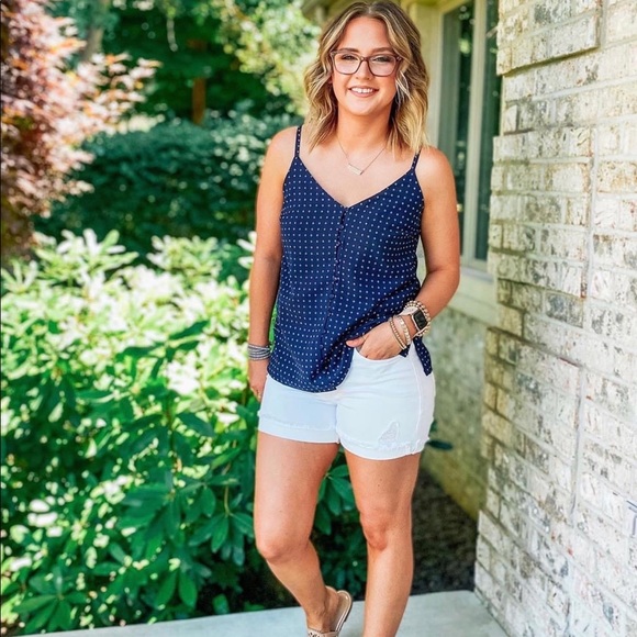 Grace & Lace Button up cami - navy - Picture 6 of 6